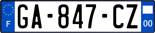 GA-847-CZ