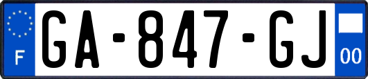 GA-847-GJ