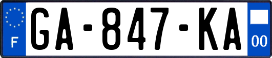 GA-847-KA