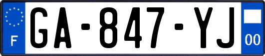 GA-847-YJ