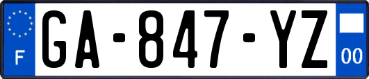 GA-847-YZ
