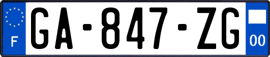 GA-847-ZG