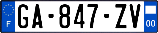 GA-847-ZV