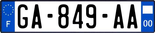 GA-849-AA