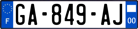 GA-849-AJ