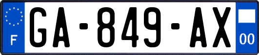 GA-849-AX