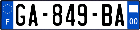 GA-849-BA