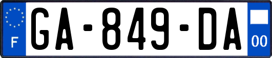 GA-849-DA