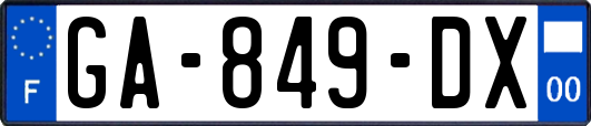 GA-849-DX
