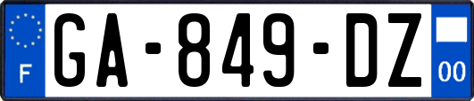 GA-849-DZ