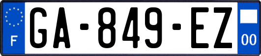 GA-849-EZ