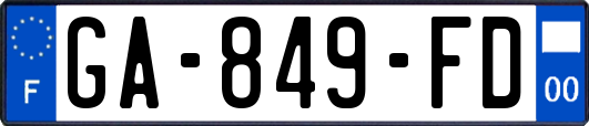 GA-849-FD