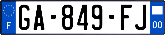 GA-849-FJ