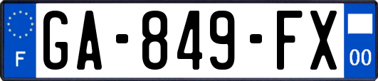 GA-849-FX