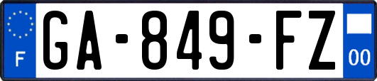 GA-849-FZ