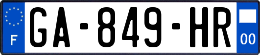 GA-849-HR