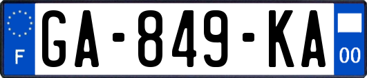 GA-849-KA