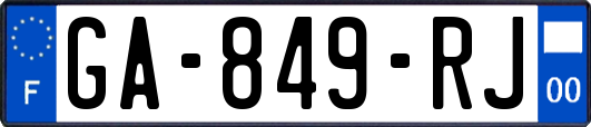 GA-849-RJ