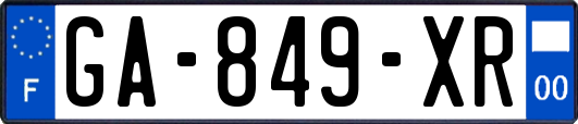 GA-849-XR