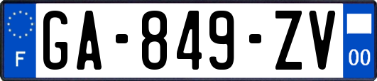 GA-849-ZV