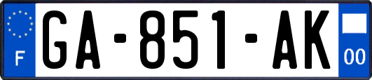 GA-851-AK