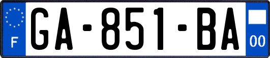 GA-851-BA