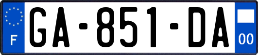 GA-851-DA