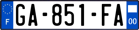 GA-851-FA