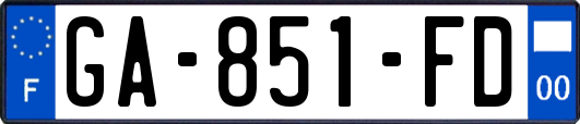 GA-851-FD