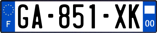 GA-851-XK