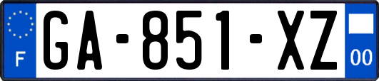 GA-851-XZ