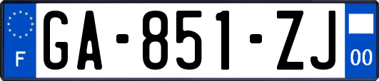 GA-851-ZJ