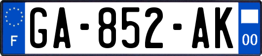 GA-852-AK