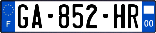 GA-852-HR