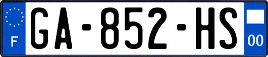 GA-852-HS