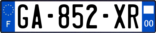 GA-852-XR