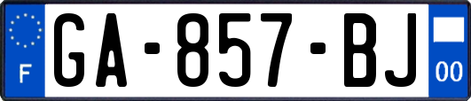 GA-857-BJ