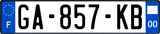 GA-857-KB