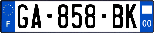 GA-858-BK