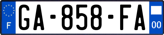 GA-858-FA