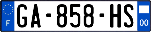 GA-858-HS