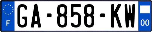 GA-858-KW