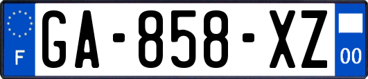 GA-858-XZ