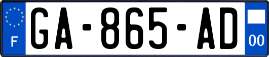 GA-865-AD