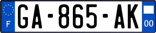 GA-865-AK