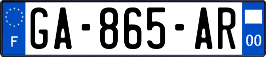 GA-865-AR