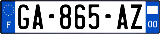 GA-865-AZ