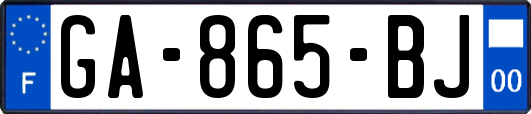 GA-865-BJ