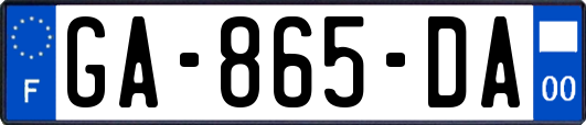 GA-865-DA