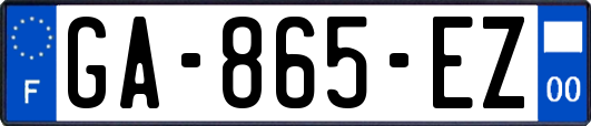 GA-865-EZ